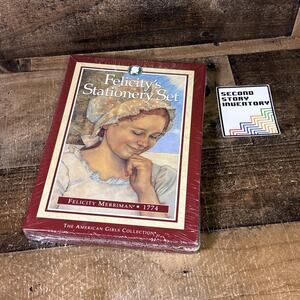 AMERICAN GIRL Pleasent Co FELICITY'S Stationery Set Vintage 1996 Stickers Sealed
